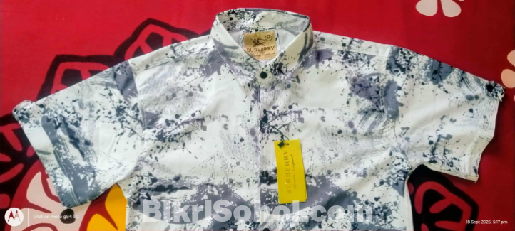 Men’s Cotton Printed Shirt